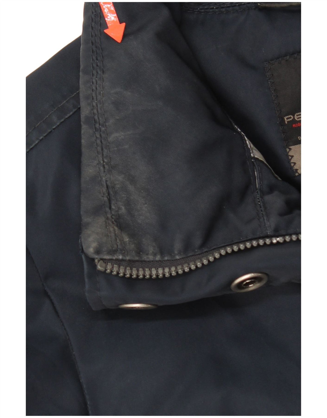 PEUTEREY Γυναικείο μπουφάν IT 46 Large Navy Blue Polyester