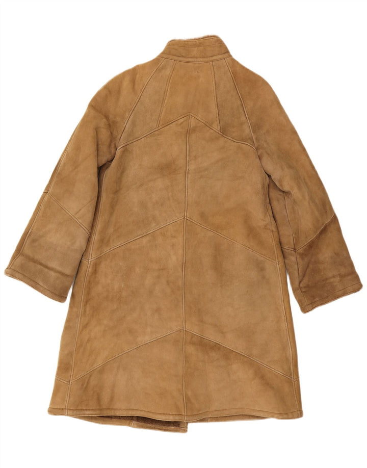 Lorenz Γυναικείο Παλτό Shearling IT 42 Μεσαίο Καφέ
