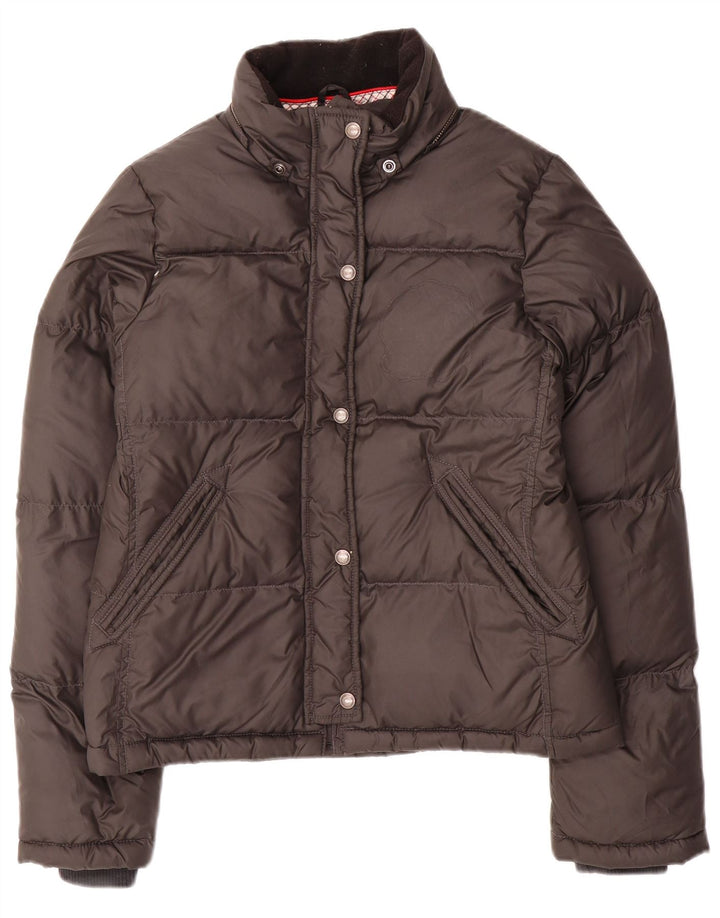 RALPH LAUREN Γυναικείο μπουφάν με επένδυση UK 14 μεγάλο μαύρο πολυεστέρα