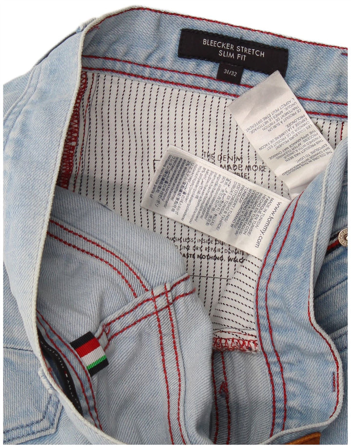 Tommy Hilfiger Mens Bleecker Slim Jeans W31 L29 Blue Cotton