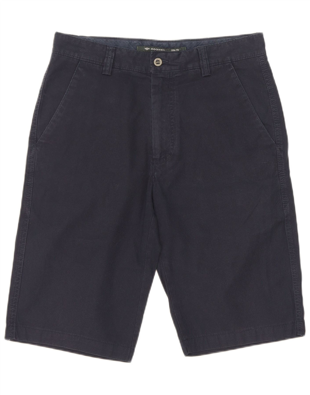 Ανδρικό σορτς Chino Dockers Slim Fit W30 Medium Navy Blue
