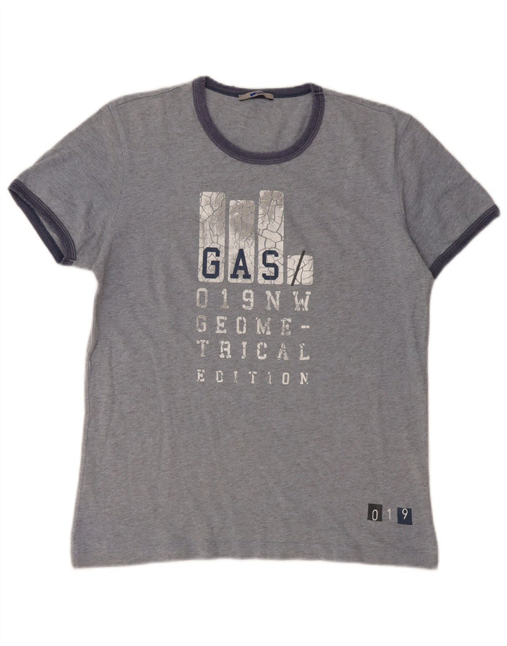 Γυναικείο γραφικό μπλουζάκι Gas Top UK 14 Medium Grey