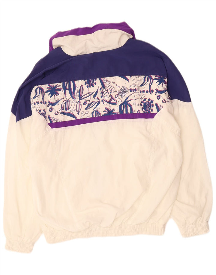 Γυναικεία φόρμα LOTTO Oversized Top Jacket UK 14 Medium White Colourblock