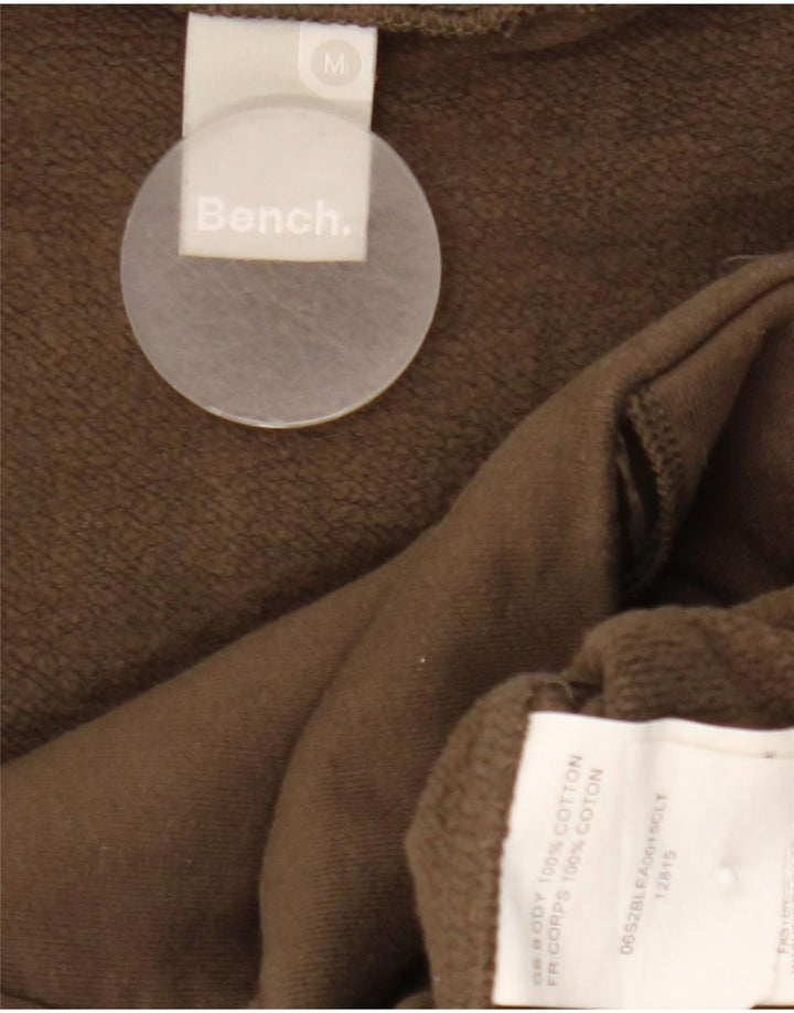 Γυναικείο πάγκο Crop Graphic αθλητική φόρμα Top Jacket UK 12 Medium Khaki Cotton