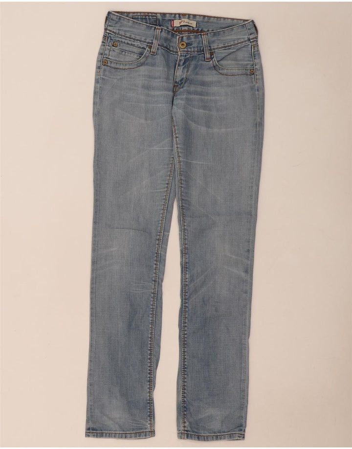 LEVI'S Γυναικείο 571 Slim Jeans W28 L34 Μπλε Βαμβακερό