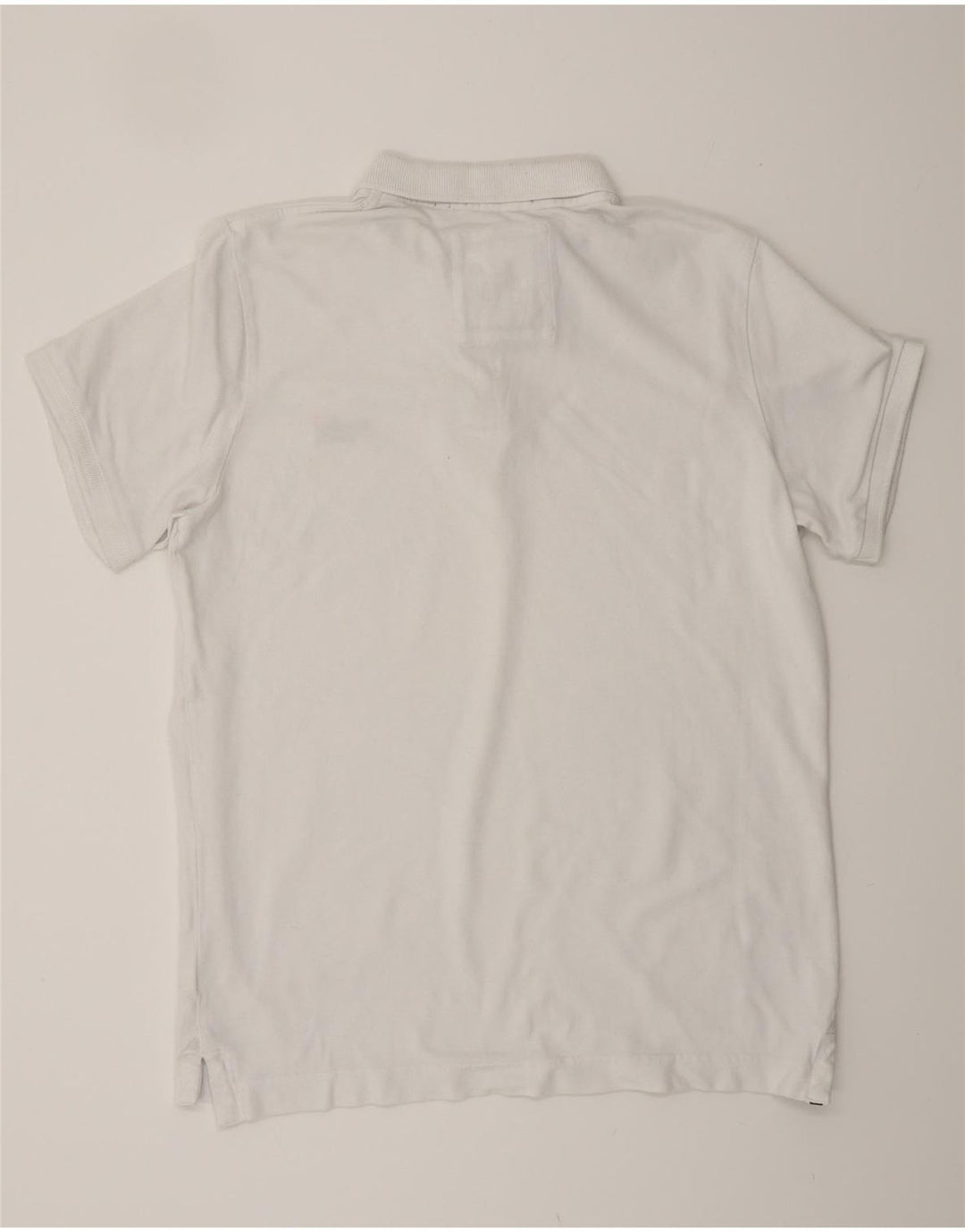 Ανδρικό πουκάμισο SUPERDRY Classic Fit Polo 3XL Λευκό βαμβακερό