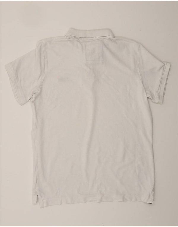 Ανδρικό πουκάμισο SUPERDRY Classic Fit Polo 3XL Λευκό βαμβακερό