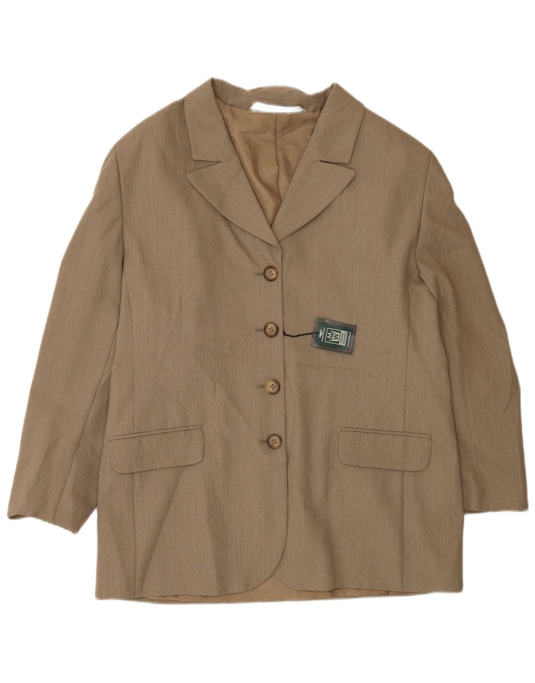 Marks & Spencer Γυναικείο σακάκι blazer 4 κουμπιών St. Michael UK 18 XL Brown