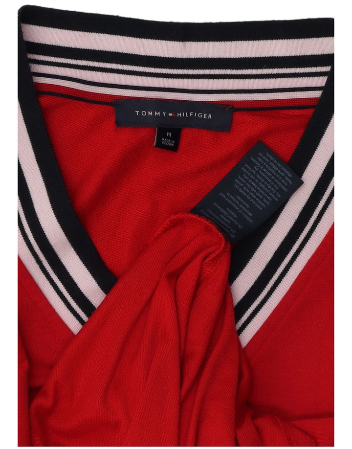 TOMMY HILFIGER Γυναικείο μακρυμάνικο 14 μεσαίο κόκκινο βισκόζη
