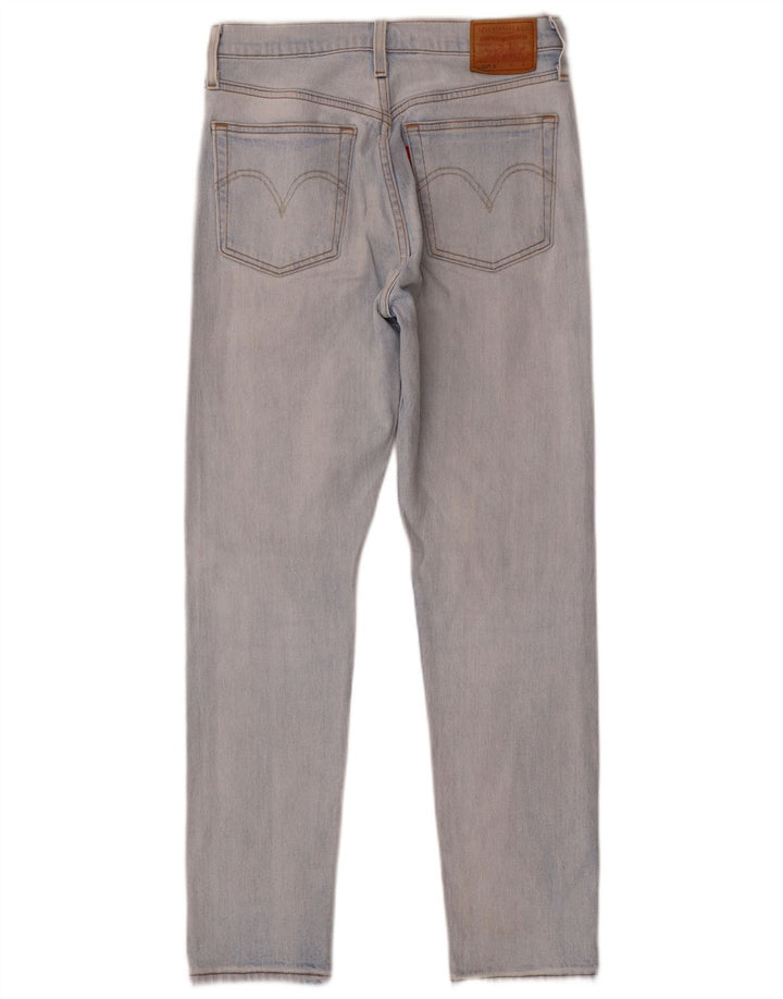 Levi's Womens 501 Straight Jeans W26 L28 Blue Cotton