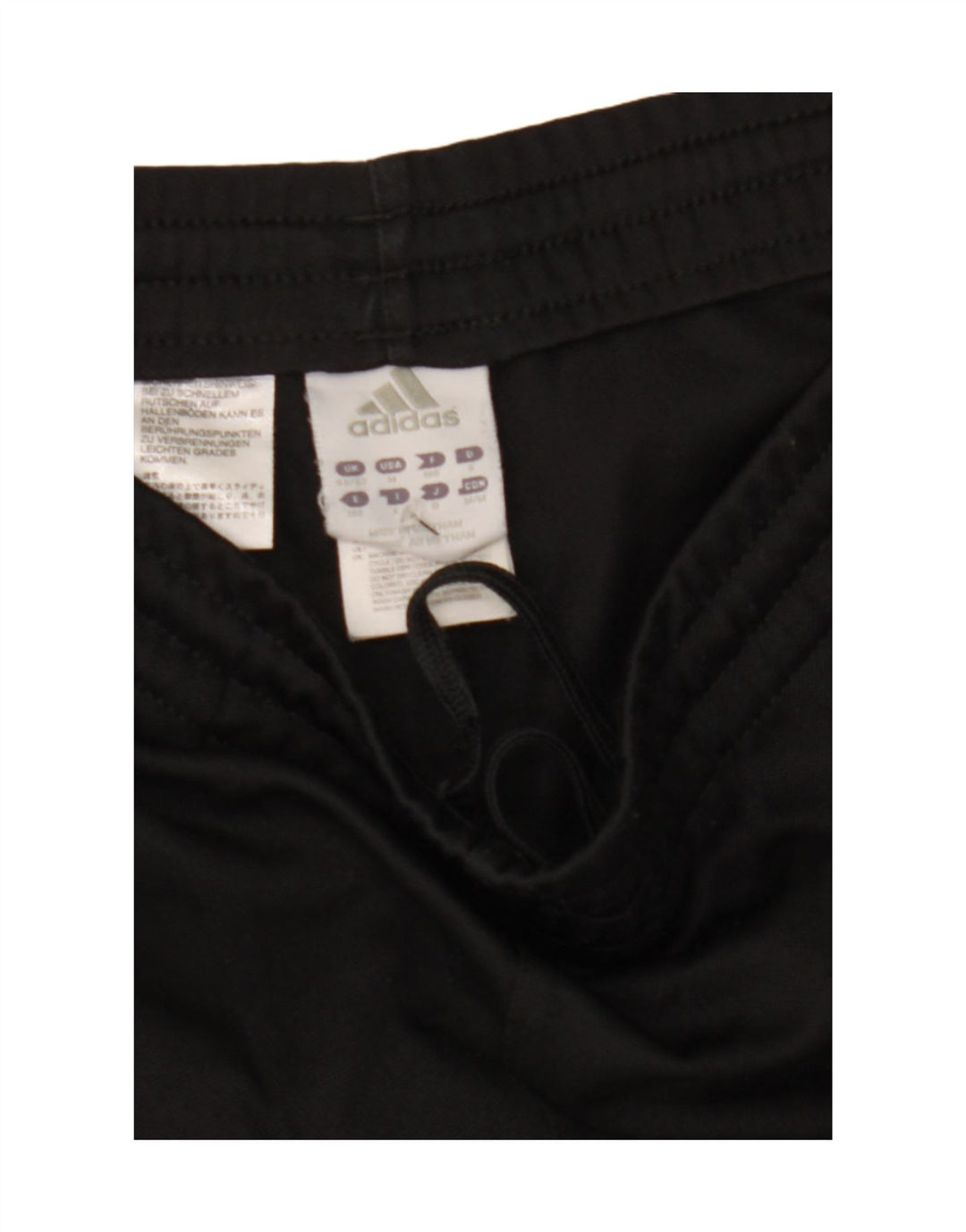 ADIDAS Mens Tracksuit Trousers UK 40/42 Medium  Black Polyester Vintage Adidas and Second-Hand Adidas from Messina Hembry 