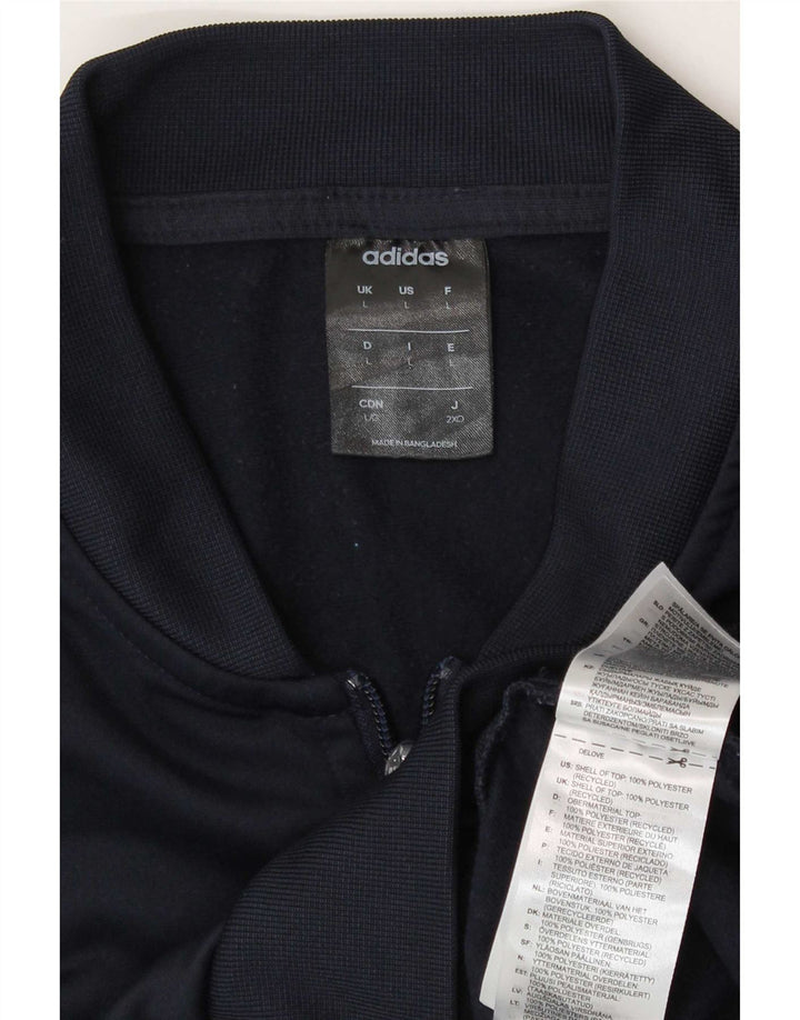 Ανδρική αθλητική φόρμα Adidas Top Jacket Large Navy Blue Polyester