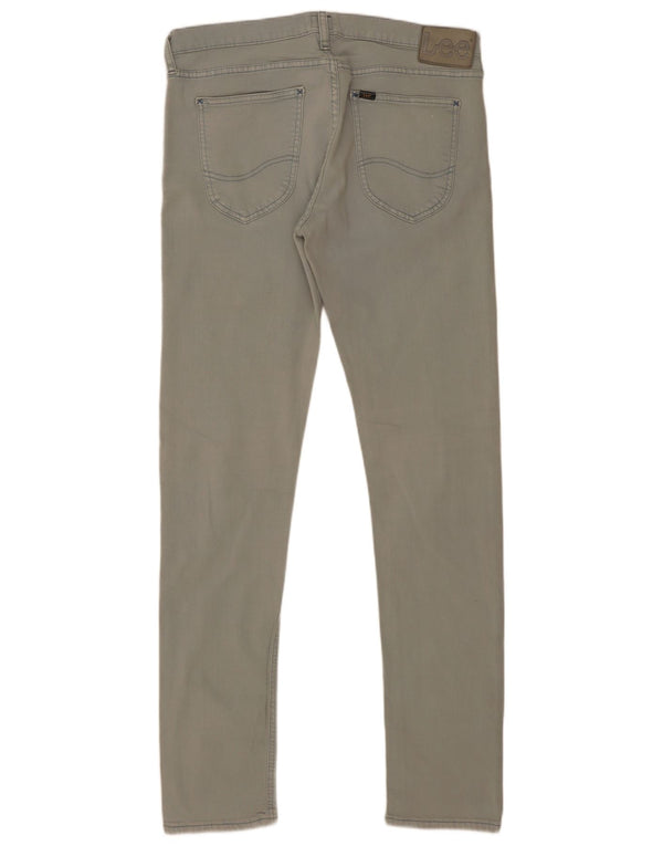 Lee Mens Luke Tapered Slim Jeans W33 L34 Blue Cotton