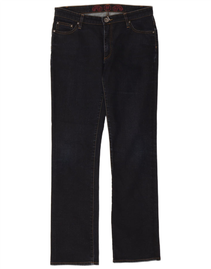 Γυναικείο τζιν ίσιο Marlboro Classics W33 L32 Navy Blue Cotton