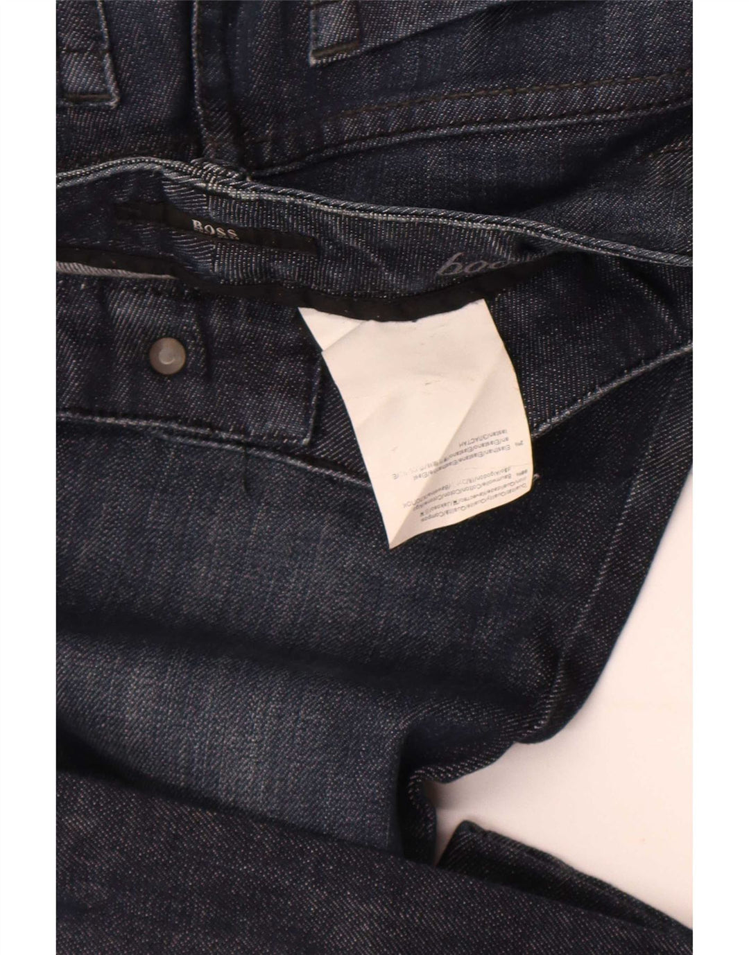 Hugo Boss Γυναικεία Bootcut Jeans W27 L28 Navy Blue Cotton