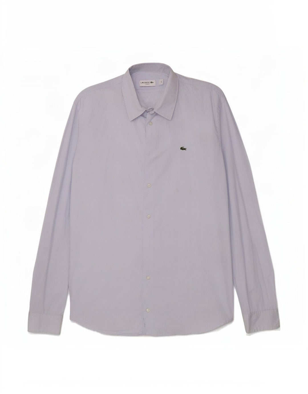 Ανδρικό πουκάμισο Lacoste Slim Fit Μέγεθος 44 XL Μπλε βαμβακερό