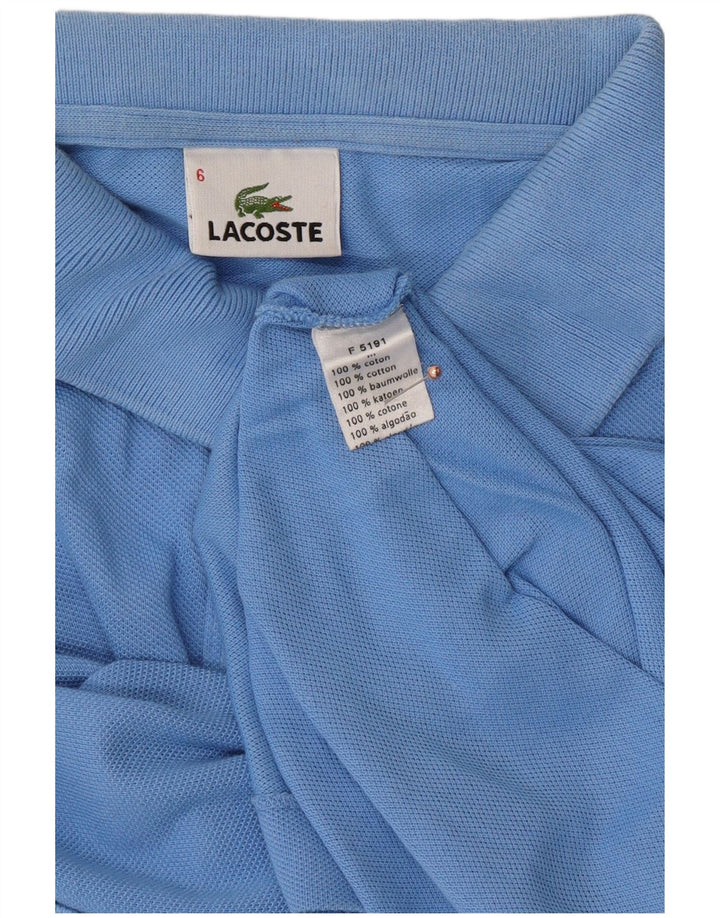 Ανδρικό μπλουζάκι πόλο LACOSTE 6 XL Μπλε βαμβακερό
