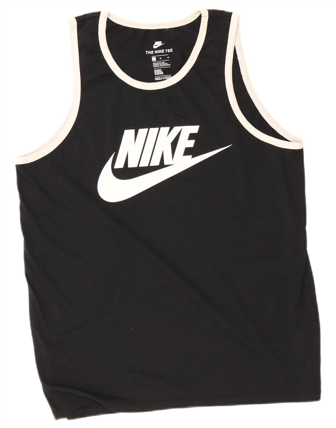 Ανδρικό αθλητικό κοψίδι γραφικό γιλέκο Nike με μεσαίο μαύρο πολυεστέρα