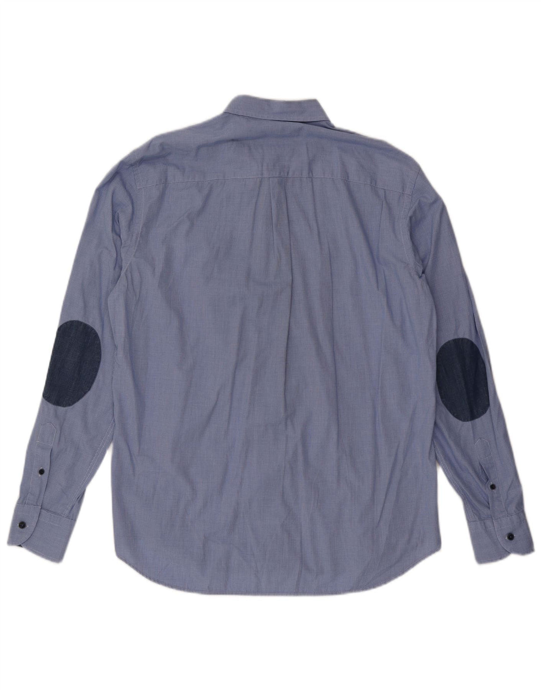 Ανδρικό πουκάμισο με κανονική εφαρμογή Harmont & Blaine XL Blue Houndstooth