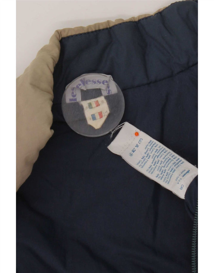 Ellesse Ανδρική επένδυση Gilet IT 48 Medium Blue Colourblock Βαμβακερό