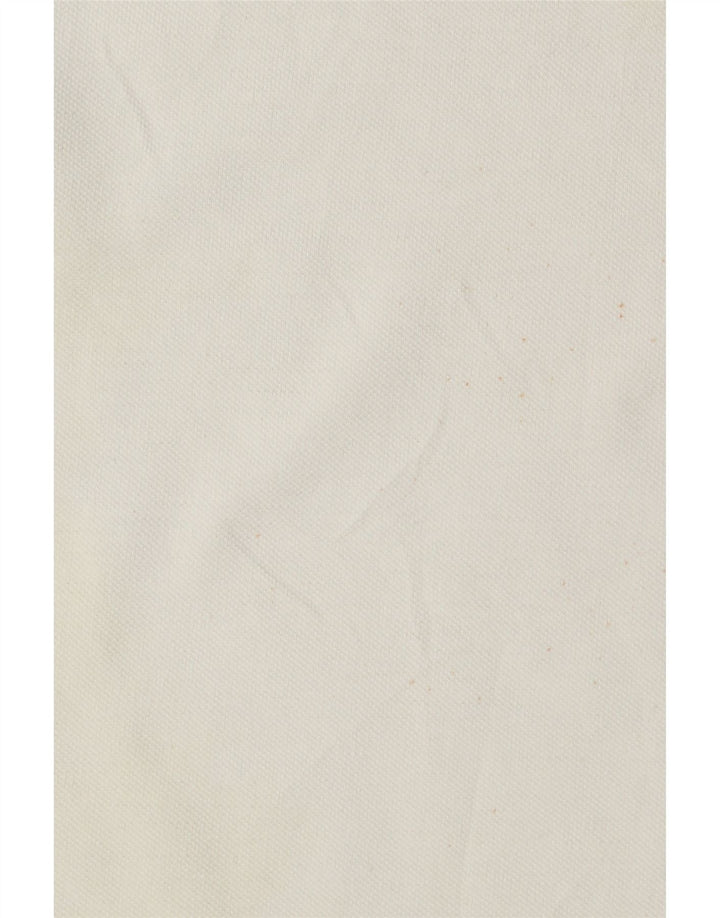 KAPPA Mens Polo Shirt Large White Cotton Vintage Kappa and Second-Hand Kappa from Messina Hembry 