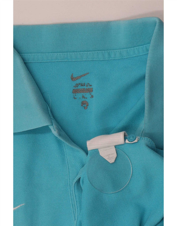 Ανδρικό μπλουζάκι πόλο Nike XL, μπλε βαμβακερό