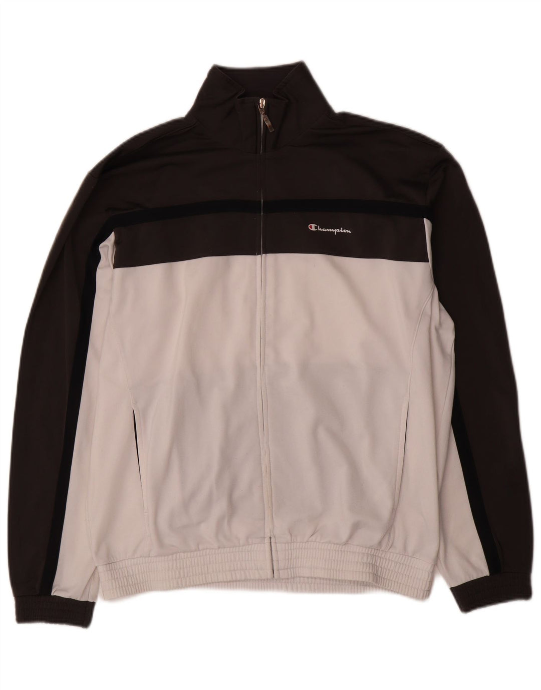 Ανδρική φόρμα Champion Top Jacket Large Black Colourblock Polyester