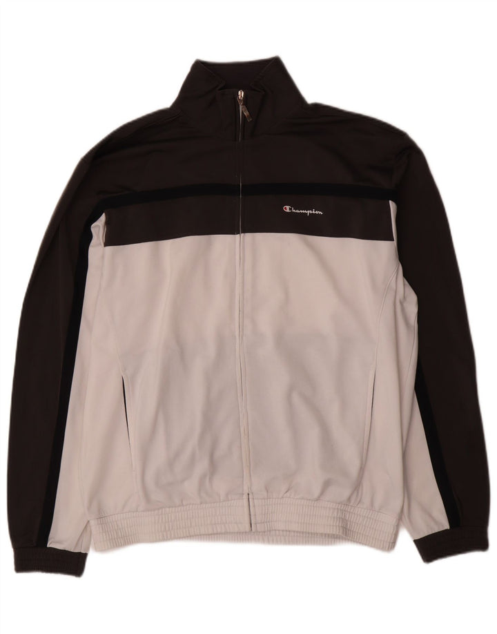 Ανδρική φόρμα Champion Top Jacket Large Black Colourblock Polyester