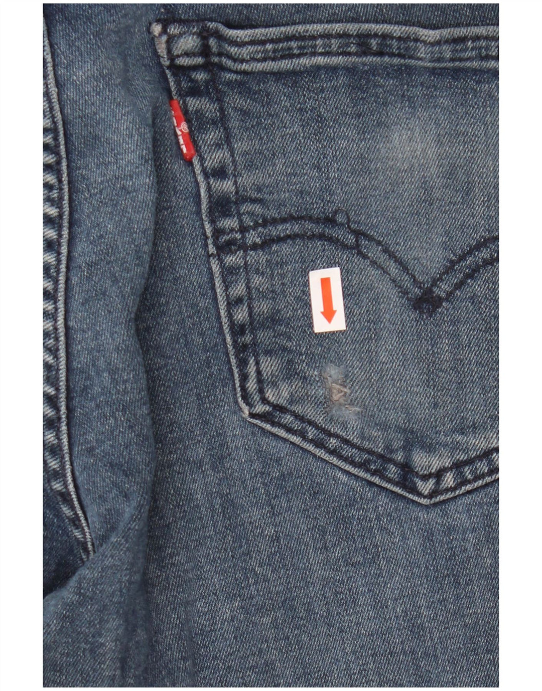 LEVI'S Ανδρικό τζιν 502 Tapered W34 L32 Μπλε βαμβακερό