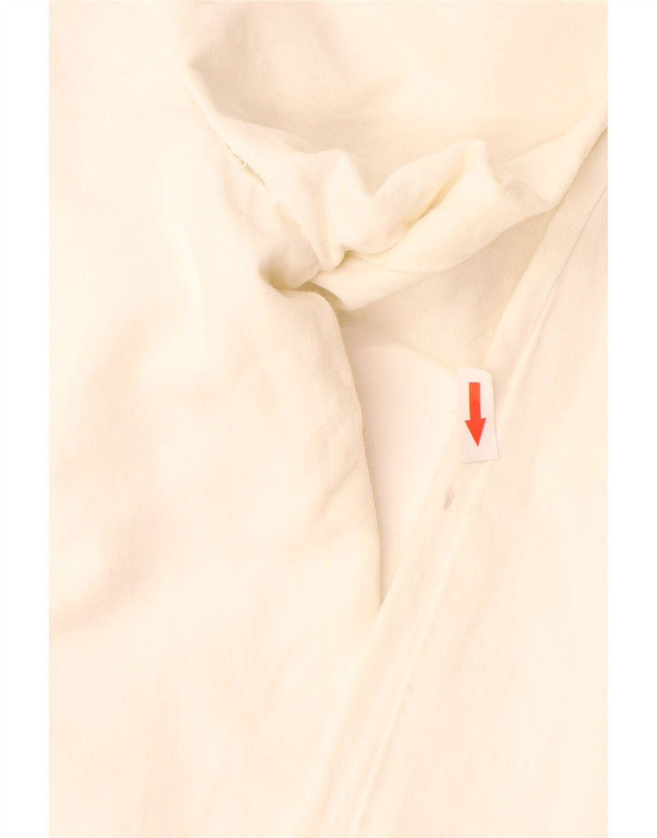 MASSIMO DUTTI Ανδρικό ίσιο παντελόνι EU 42 Large W32 L32 Off White