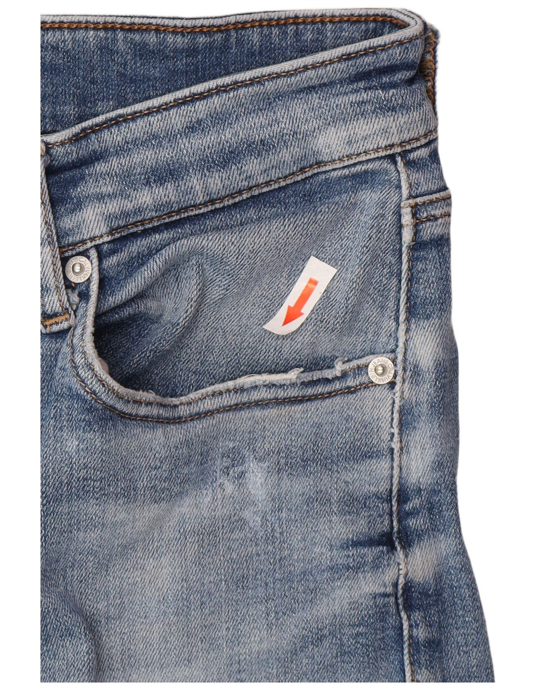 Calvin Klein Ανδρικό Skinny Jeans W29 L32 Μπλε βαμβακερό