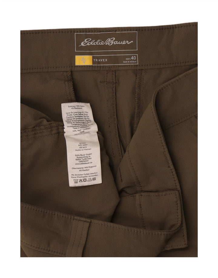 Ανδρικό σορτς Chino EDDIE BAUER W40 XL Χακί Nylon