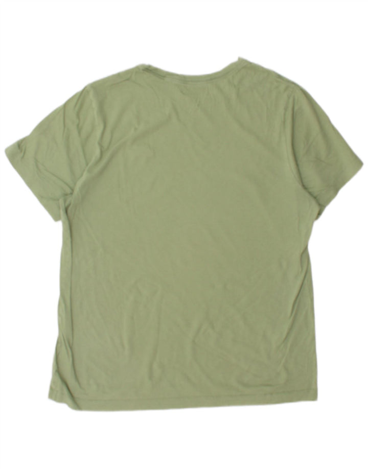 Ανδρικό T-Shirt Nike, μεγάλο πράσινο βαμβακερό