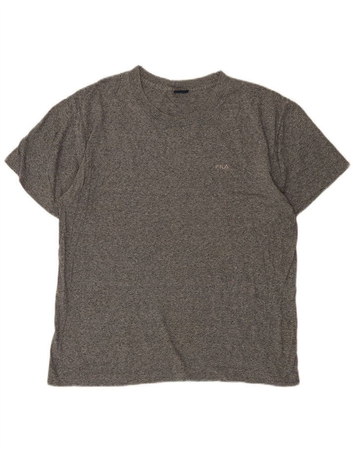 Ανδρικό T-Shirt FILA Top Medium Grey Flecked