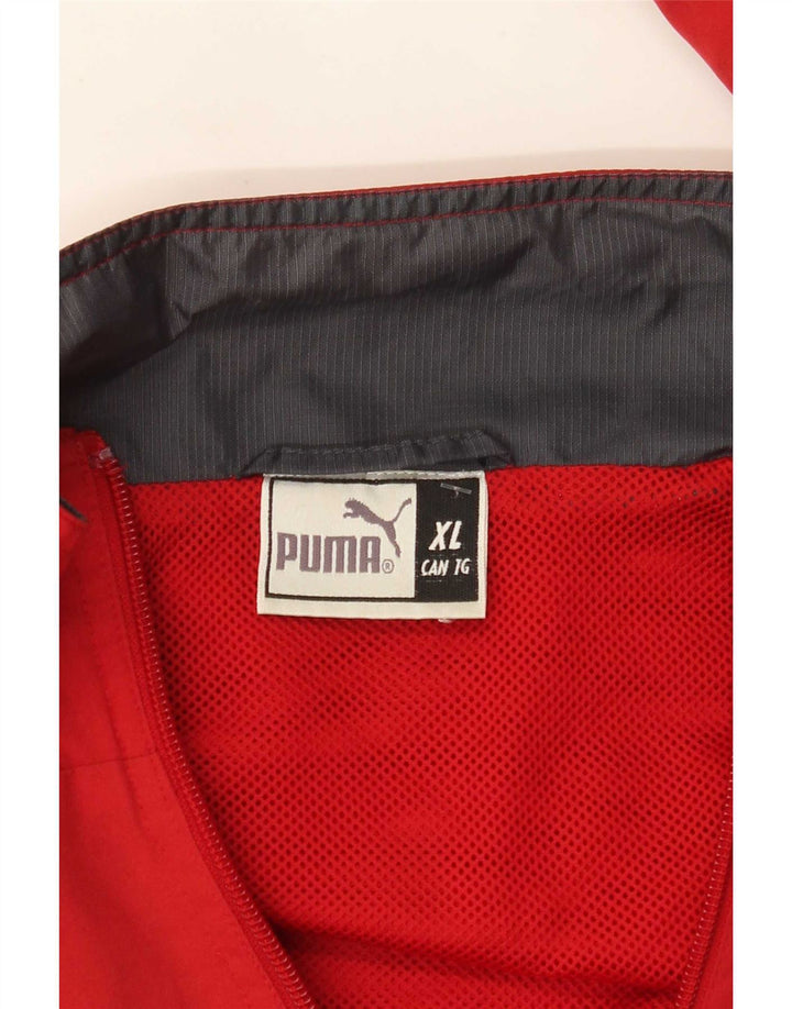 Ανδρική φόρμα Puma Top Jacket XL Red Colourblock