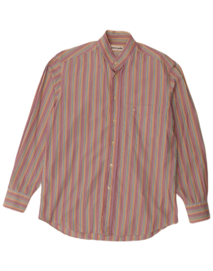 Ανδρικό πουκάμισο Pierre Cardin 151/2 39 Μέτριο πολύχρωμο ρίγες