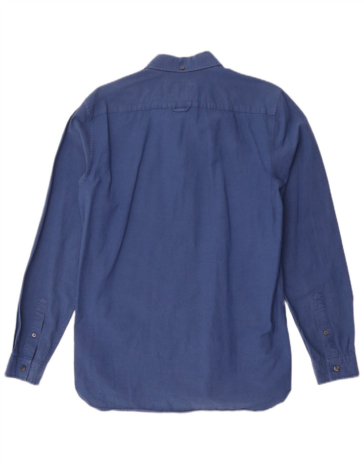 Ανδρικό πουκάμισο Lacoste Slim Fit Μέγεθος 40 Medium Navy Blue βαμβακερό