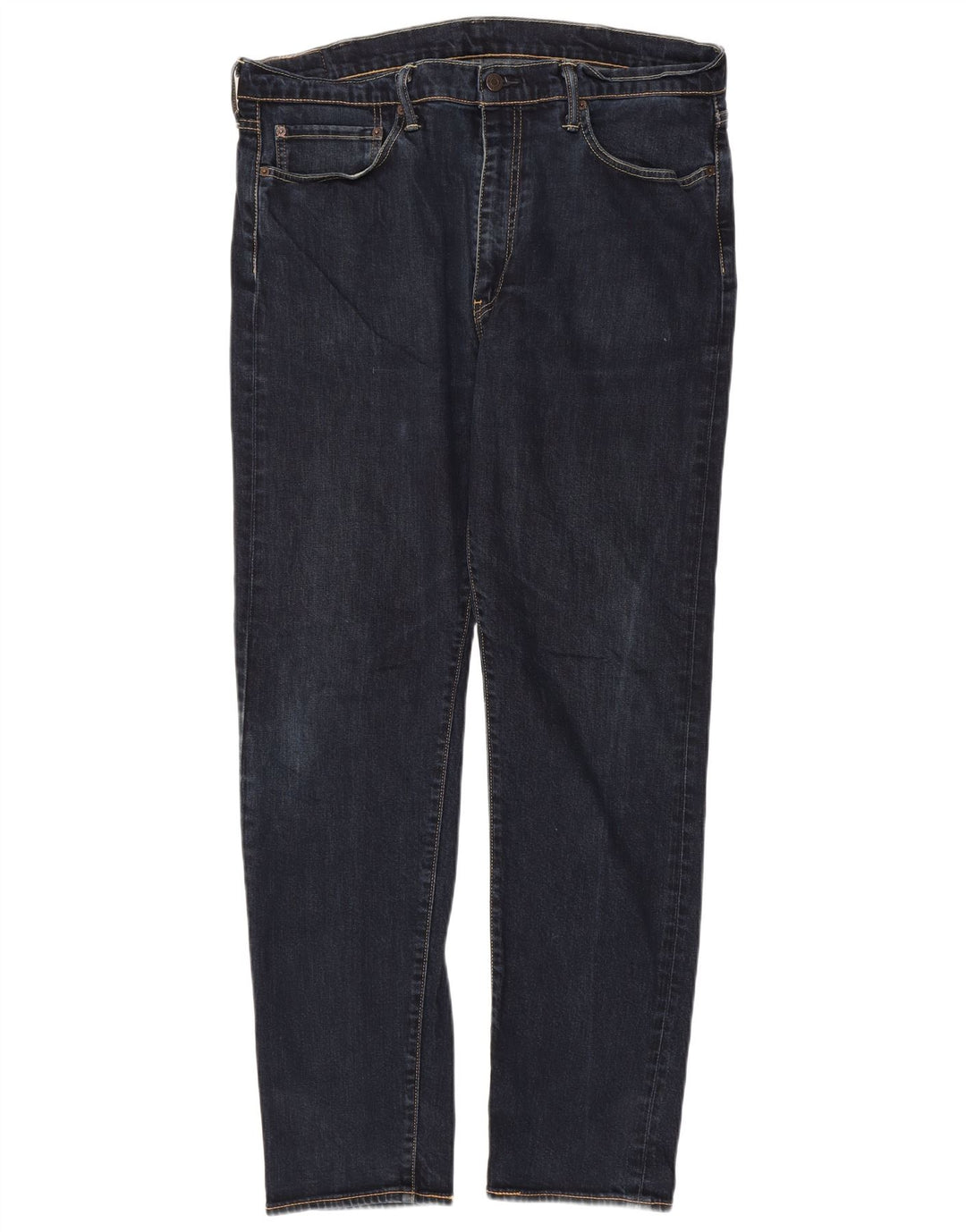 Levi's Mens 522 Straight Jeans W38 L34 Navy Blue Cotton