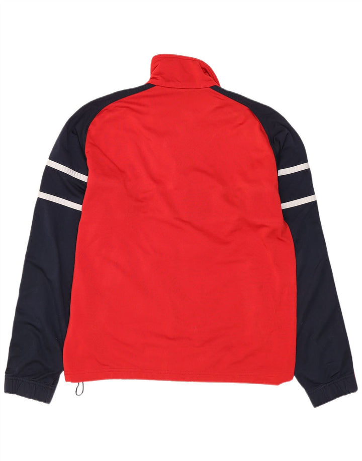 Ανδρική φόρμα DIADORA Top Jacket UK 36 Small Red Colourblock Polyester