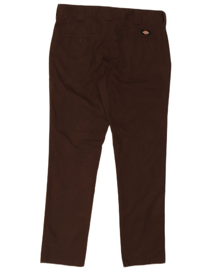 Ανδρικό παντελόνι Chino Dickies Slim W33 L32 Καφέ Πολυεστέρας