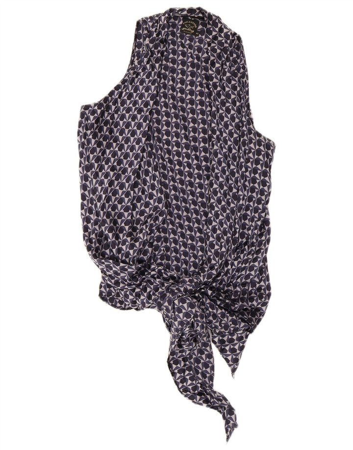 Paul & Shark Γυναικεία Αμάνικη Ζακέτα IT 42 Medium Navy Blue