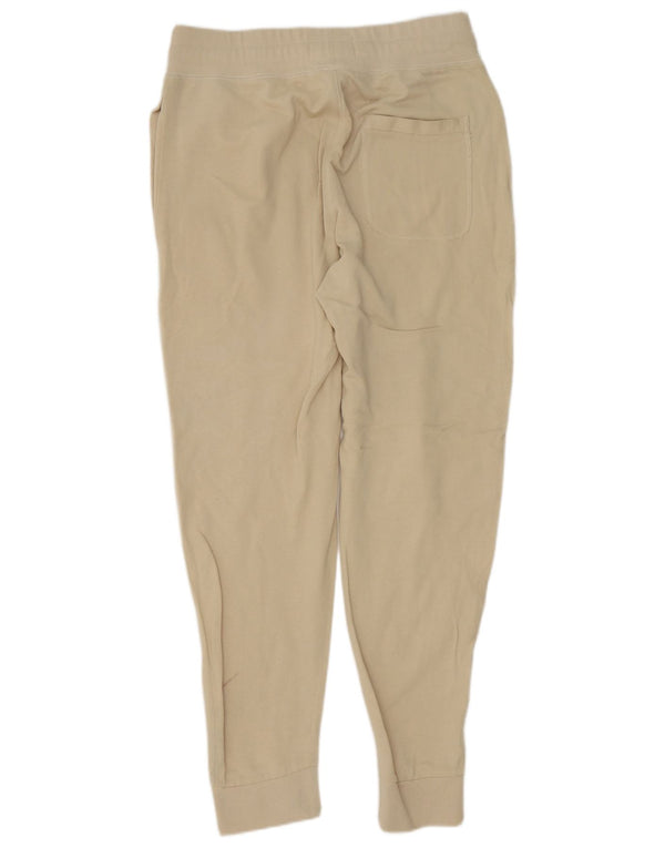 The Stronghold Mens Tracksuit Trousers Joggers Medium Beige Cotton