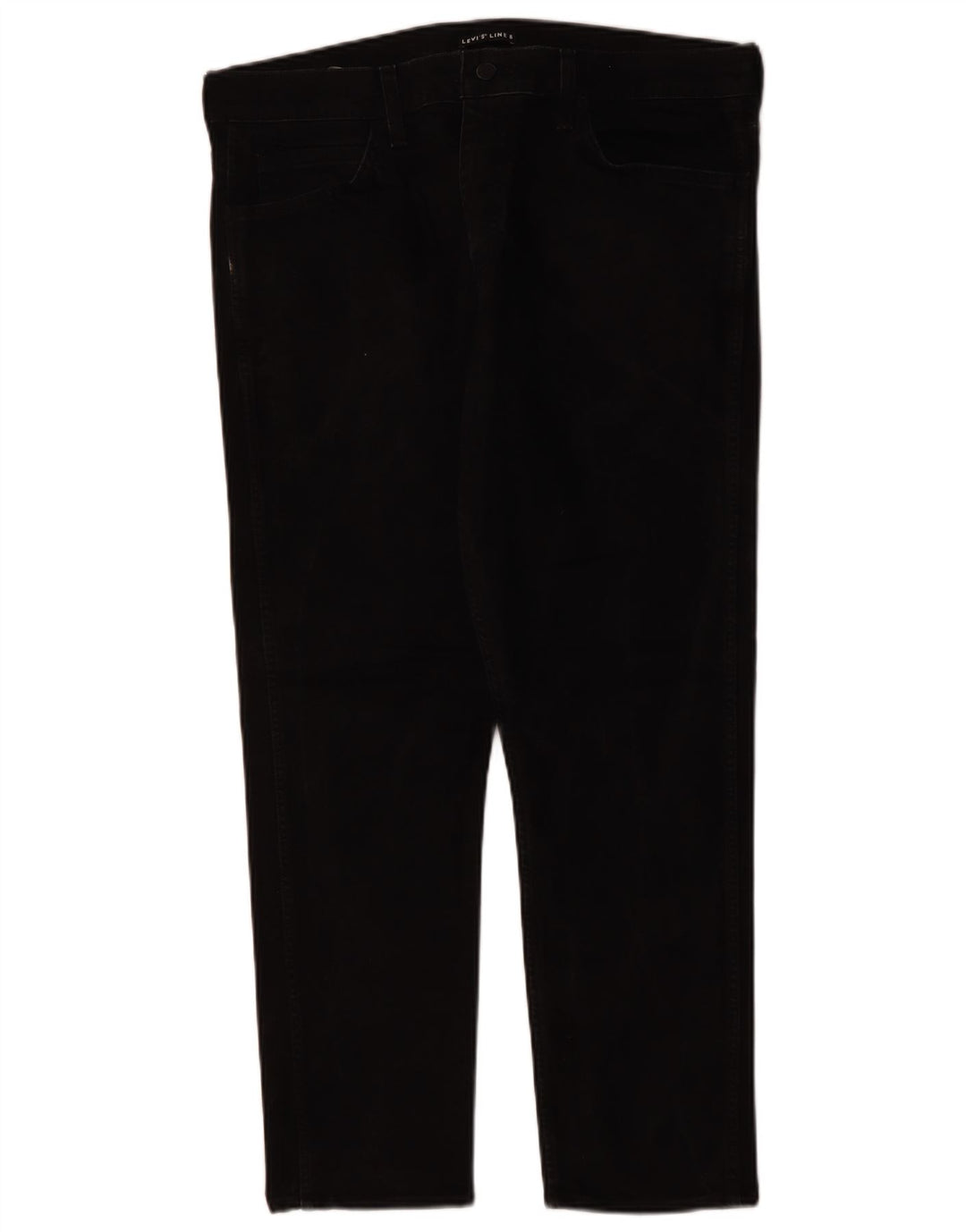 Ανδρικό τζιν LEVI'S ίσιο W36 L27 Μαύρο βαμβακερό