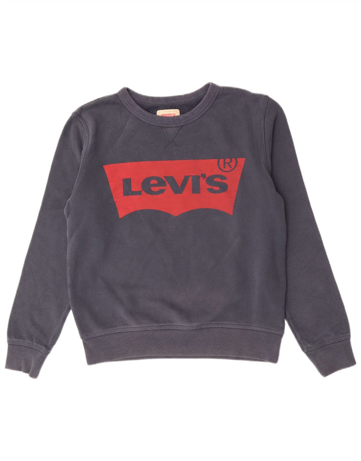 Φούτερ Levi's Boys Graphic Regular Fit Jumper 13-14 ετών Navy Blue