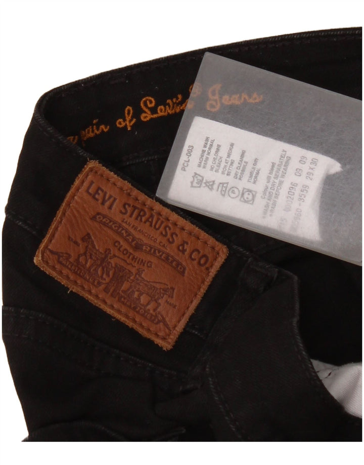 Γυναικείο Slim Jeans Levi's W29 L30 Μαύρο