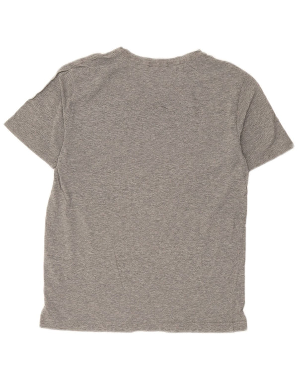 Ανδρικό T-Shirt Puma Τοπ Μικρό Γκρι Βαμβακερό