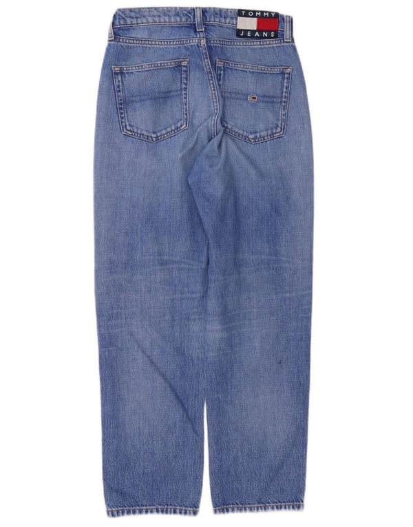 TOMMY HILFIGER Womens Loose Jeans W26 L26 Blue Cotton