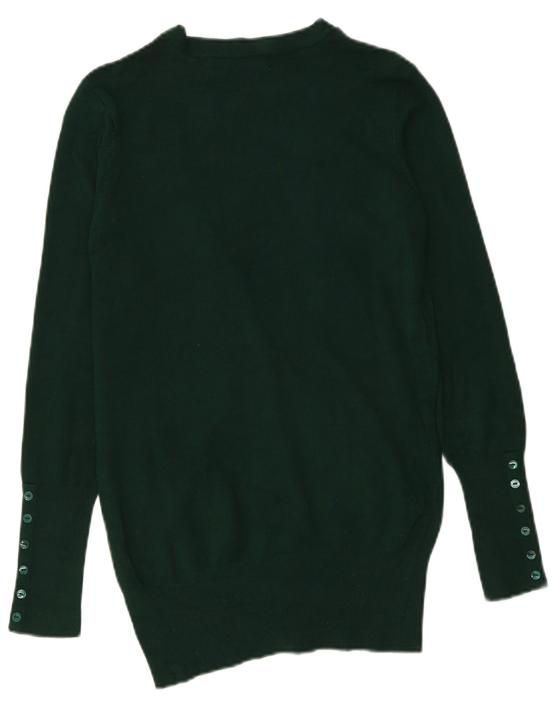 Zara Γυναικείο πουλόβερ ζακέτα UK 14 Medium Green