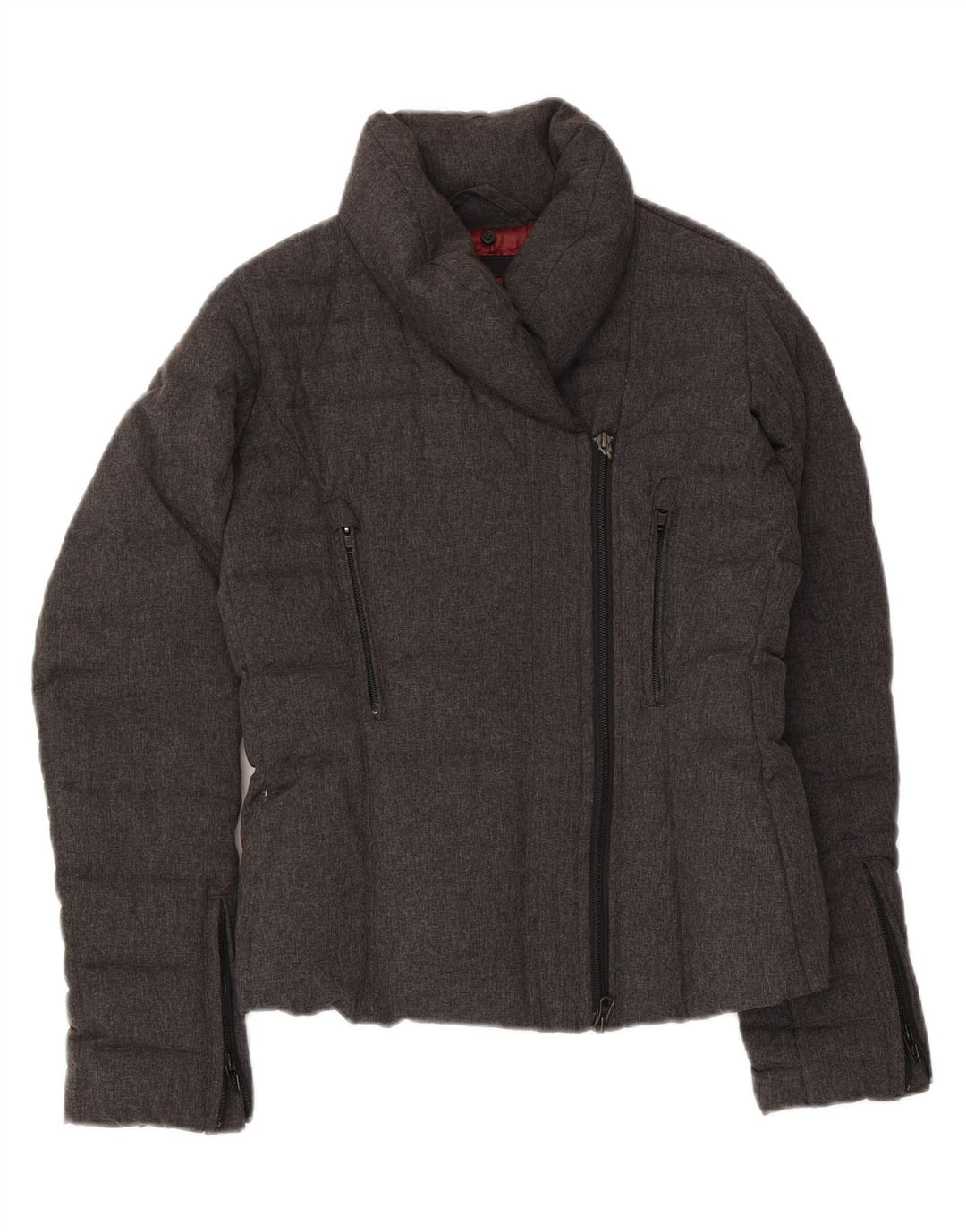 Bomboogie γυναικείο μπουφάν UK 10 Small Grey Nylon