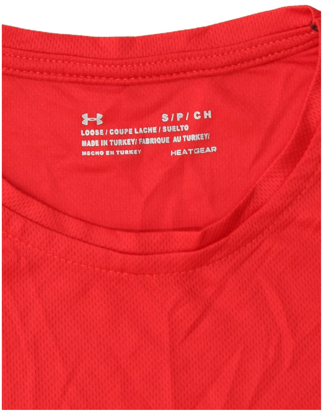 Ανδρικό μπλουζάκι UNDER Armor Heat Gear Top Small Red